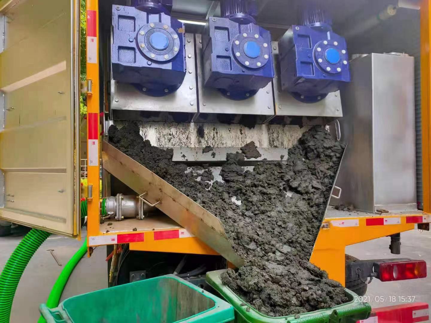 布吉化粪池清掏城市维护站-泥浆净化干湿分离处理